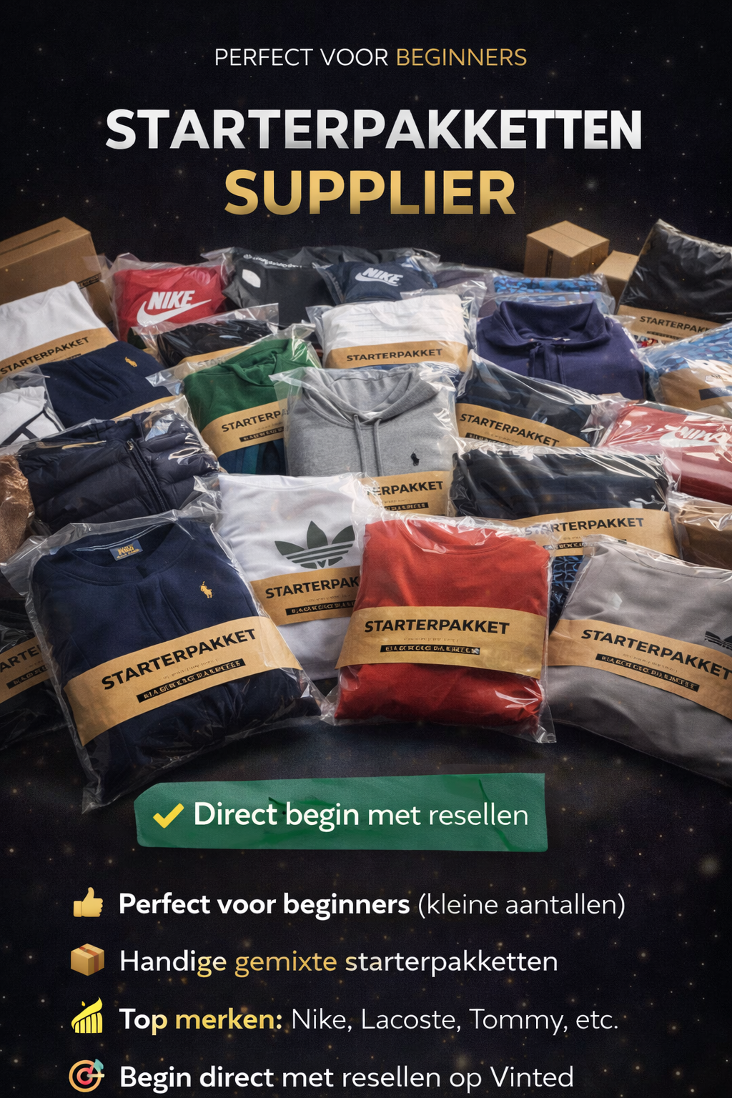 STARTER PAKETTEN SUPPLIER